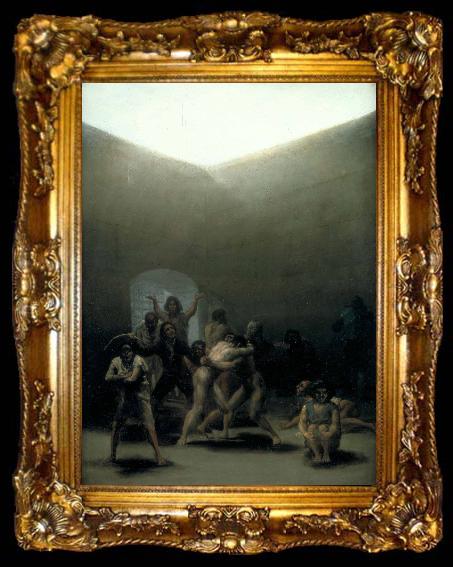 framed  Francisco de Goya Self portrait, ta009-2